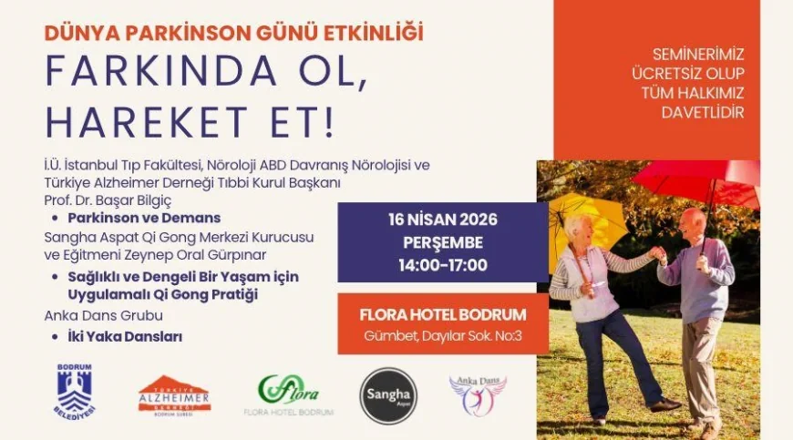 Parkinson Günü’nde “Farkında Ol Hareket Et” etkinliği düzenlendi