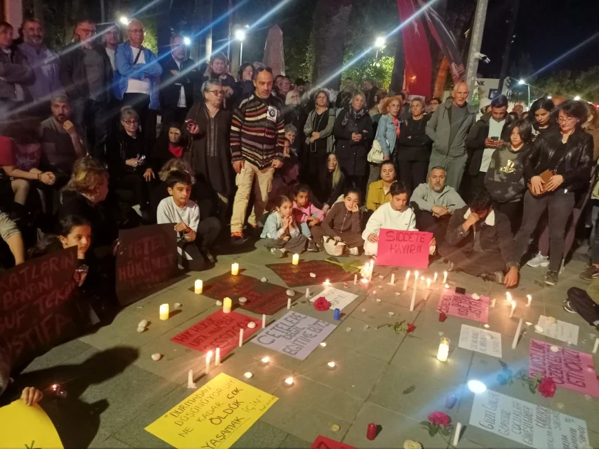 Bodrum’da Okullardaki Saldırılar Protesto Edildi