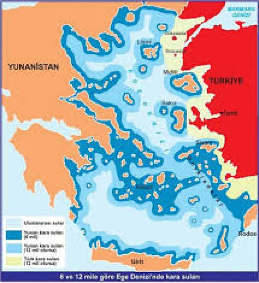 YUNAN ŞAŞIRDI, KAŞINMAYA BAŞLADI.... Yunanistan’dan Birlşmiş Milletler’e 12 mil mektubu  “12 Mil Vazgeçilmez Hakkımız, Egemenliğimiz Bölünemez”