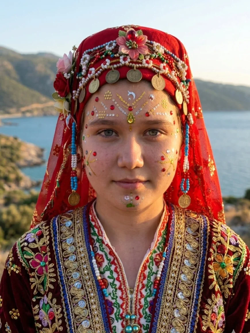 Karaburun’un asırlık “Yüz yazma” geleneği yaşatılıyor