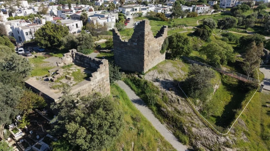 Halikarnassos Surları ve Myndos Kapısı pırıl pırıl oldu, yarın etkinlik düzenlenecek