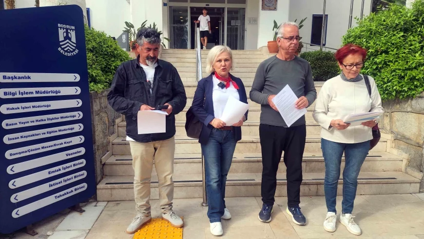 Bodrum Belediyesi'ne sordular....Bodrumlu çevre örgütleri rant amaçlı imar planlarının peşini bırakmıyor