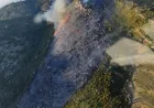    Yaz gelmeden başladı! Marmaris'te yangına müdahale ediliyor