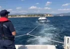 Torba Açıklarında Sürüklenen Tekneye Sahil Güvenlik Müdahalesi