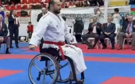 Bodrumlu Para-Karate Sporcusu Deniz Korudağ Dünya Şampiyonu Oldu