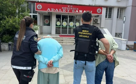 Karı koca uyuşturucu operasyonunda yakalandı
