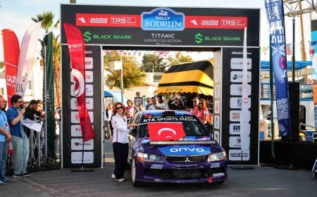 Bodrum rallisinde zafer Kazaz-Silvestre Ekibinin