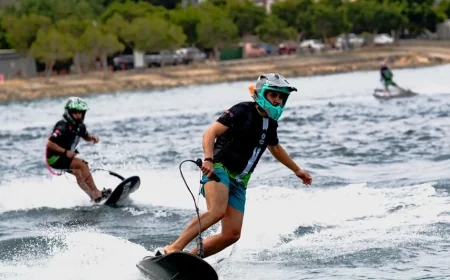 Bodrum’da Motosurf Rüzgarı Esti