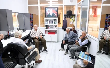 Belediye’den ÜCRETSİZ halk berber hizmeti