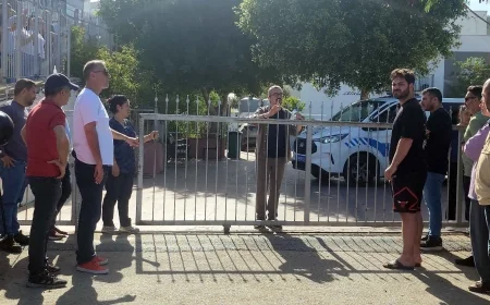 Bodrum ‘daki ortaokulda saldırgan paniği onlarca veli okula koştu