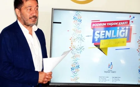 Cenk Sezgin açıkladı: Bodrum Yaşam Vakfı’ndan Renkli Şenlik, 4 Gün Boyunca Sanat, Müzik ve Mezuniyet Coşkusu Yaşanacak