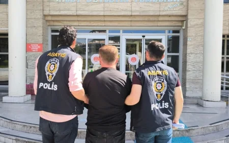 33 yıl hapis cezası ile aranıyordu yakalandı