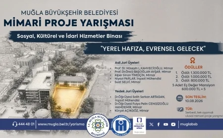 Fikirler Muğla İçin Yarışacak.. Mimari proje yarışması