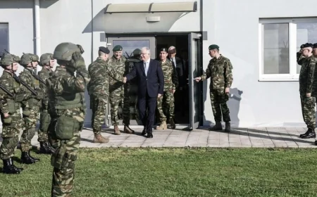 Yunan Cumhurbaşkanı Tasulas Türkiye sınırına geldi bu mesajı verdi  “Türkiye İle Sınırlarımız Tartışmaya Kapalıdır”