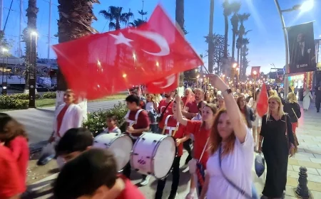 Bodrum’da 19 mayıs coşkusu ve Sertap Erener rüzgarı