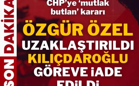 CHP ŞOKTA...Mahkeme Mutlak Butlan dedi… Kılıçdaroğlu’nun Genel Başkanlığa devam etmesi kararlaştırıldı