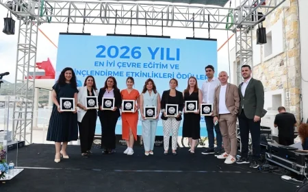 TÜRÇEV MAVİ BAYRAK’TAN BİR ÖDÜL DE BODRUM’A GELDİ