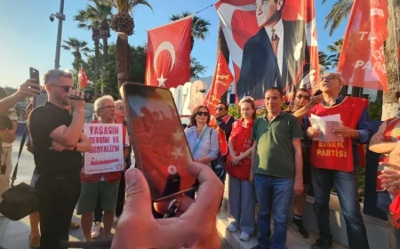 Bodrum’da Kılıçdaroğlu tepkisi ve demokrasi yürüyüşü