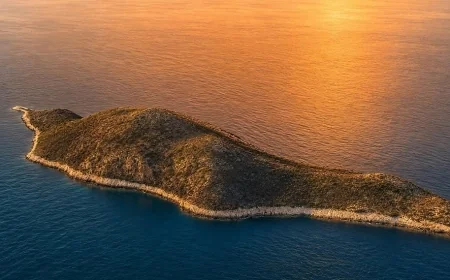 Yunanistan Makri adasını 247 bin Euro’dan satışa çıkardı  Yunanistan villa fiyatına turistik adayı satışa çıkardı