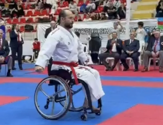 Bodrumlu Para-Karate Sporcusu Deniz Korudağ Dünya Şampiyonu Oldu