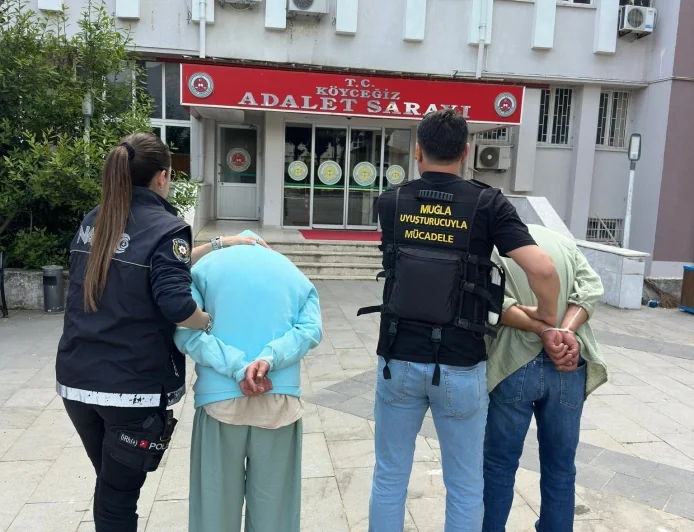 Karı koca uyuşturucu operasyonunda yakalandı