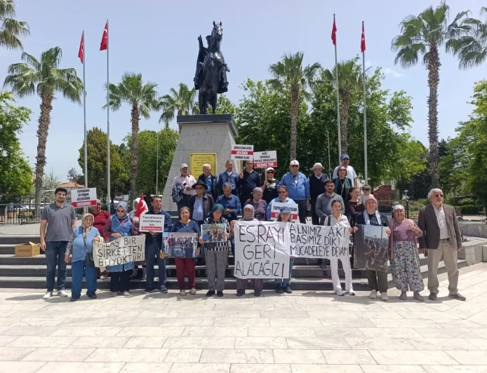 Milas'ta Esra’ya Özgürlük adalet nöbeti başlatıldı