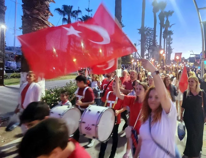 Bodrum’da 19 mayıs coşkusu ve Sertap Erener rüzgarı