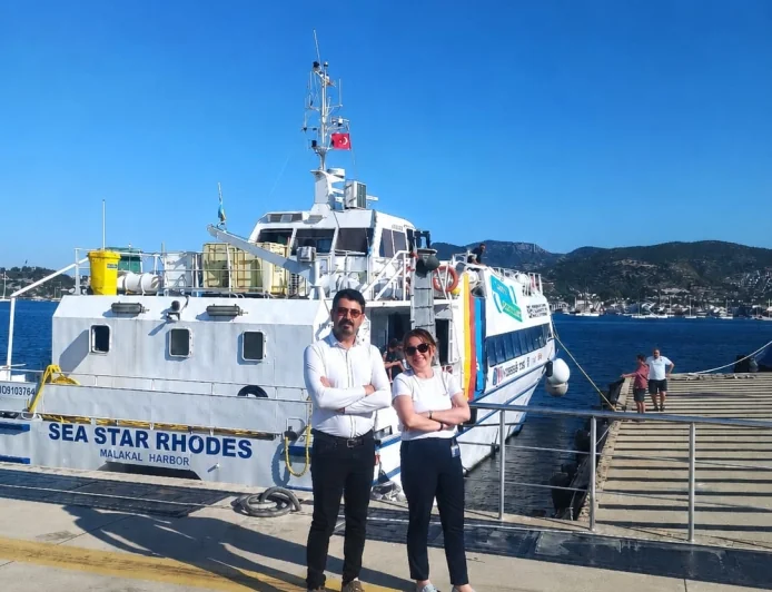 Bodrum’dan Leros’a yeni feribot seferleri başladı