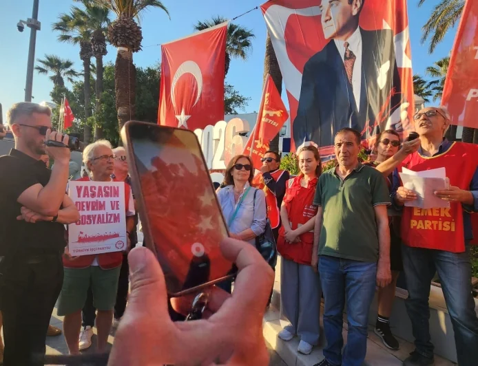 Bodrum’da Kılıçdaroğlu tepkisi ve demokrasi yürüyüşü