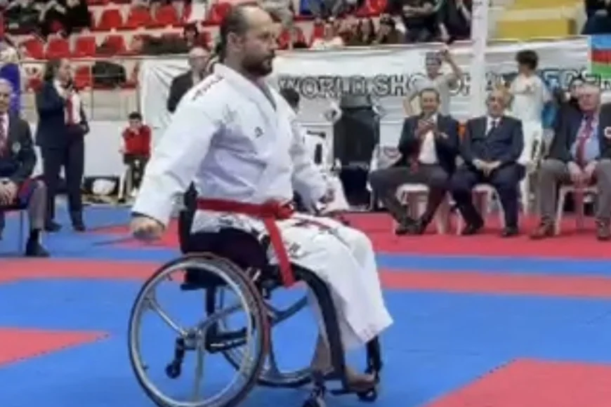 Bodrumlu Para-Karate Sporcusu Deniz Korudağ Dünya Şampiyonu Oldu