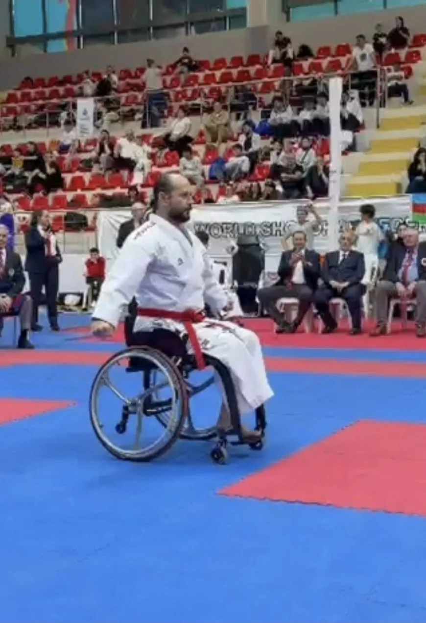 Bodrumlu Para-Karate Sporcusu Deniz Korudağ Dünya Şampiyonu Oldu