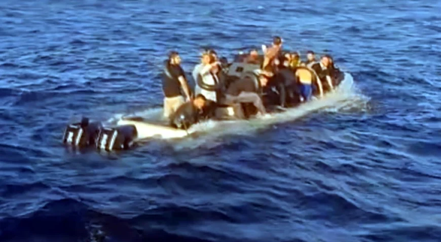Ege’de can pazarı yaşandı, bot battı 44 kişi kurtarıldı