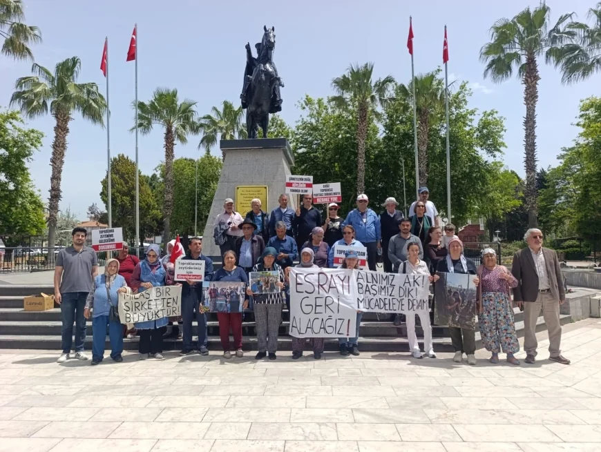Milas'ta Esra’ya Özgürlük adalet nöbeti başlatıldı