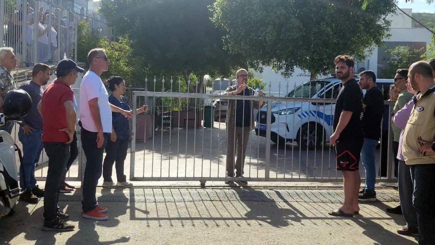Bodrum ‘daki ortaokulda saldırgan paniği onlarca veli okula koştu
