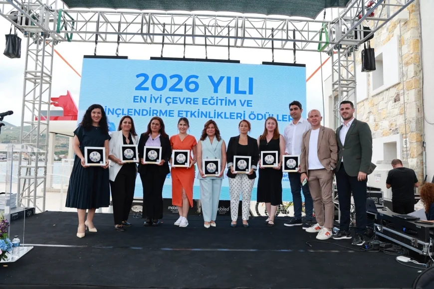 TÜRÇEV MAVİ BAYRAK’TAN BİR ÖDÜL DE BODRUM’A GELDİ
