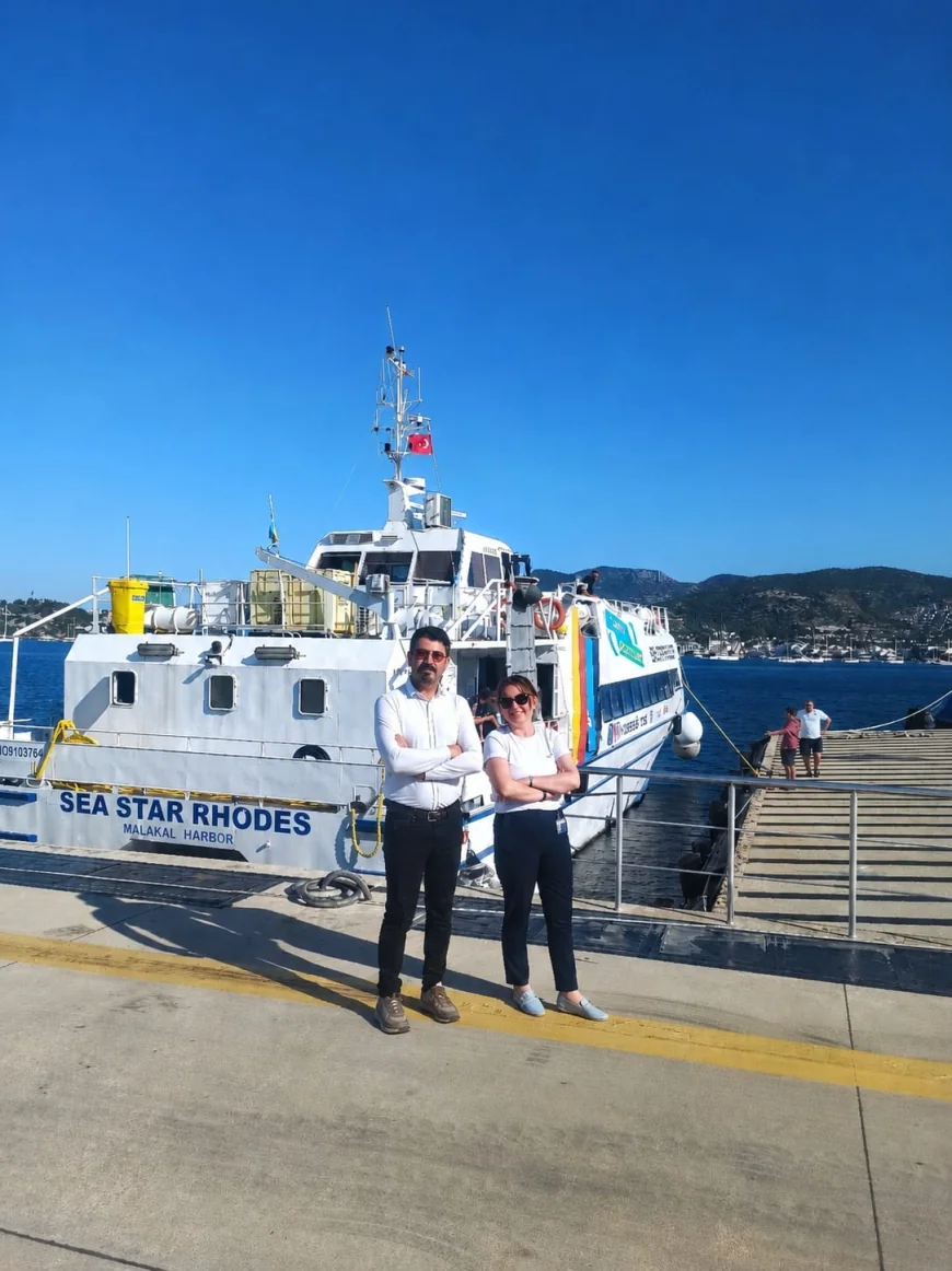 Bodrum’dan Leros’a yeni feribot seferleri başladı