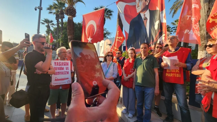 Bodrum’da Kılıçdaroğlu tepkisi ve demokrasi yürüyüşü