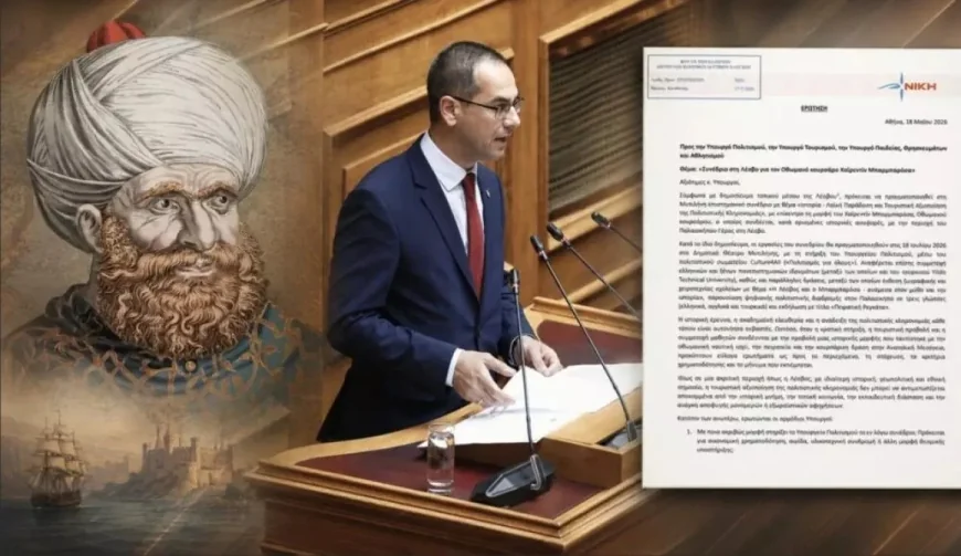 Barbaros Hayrettin Paşa Yunan meclisini karıştırdı