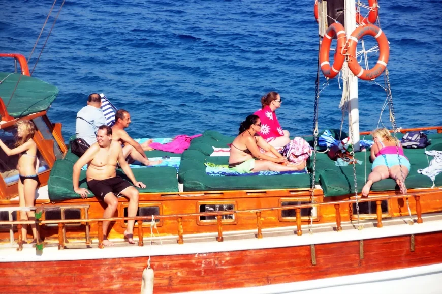 Bayram Tatilcileri Bodrum’un Koylarını Doldurdu