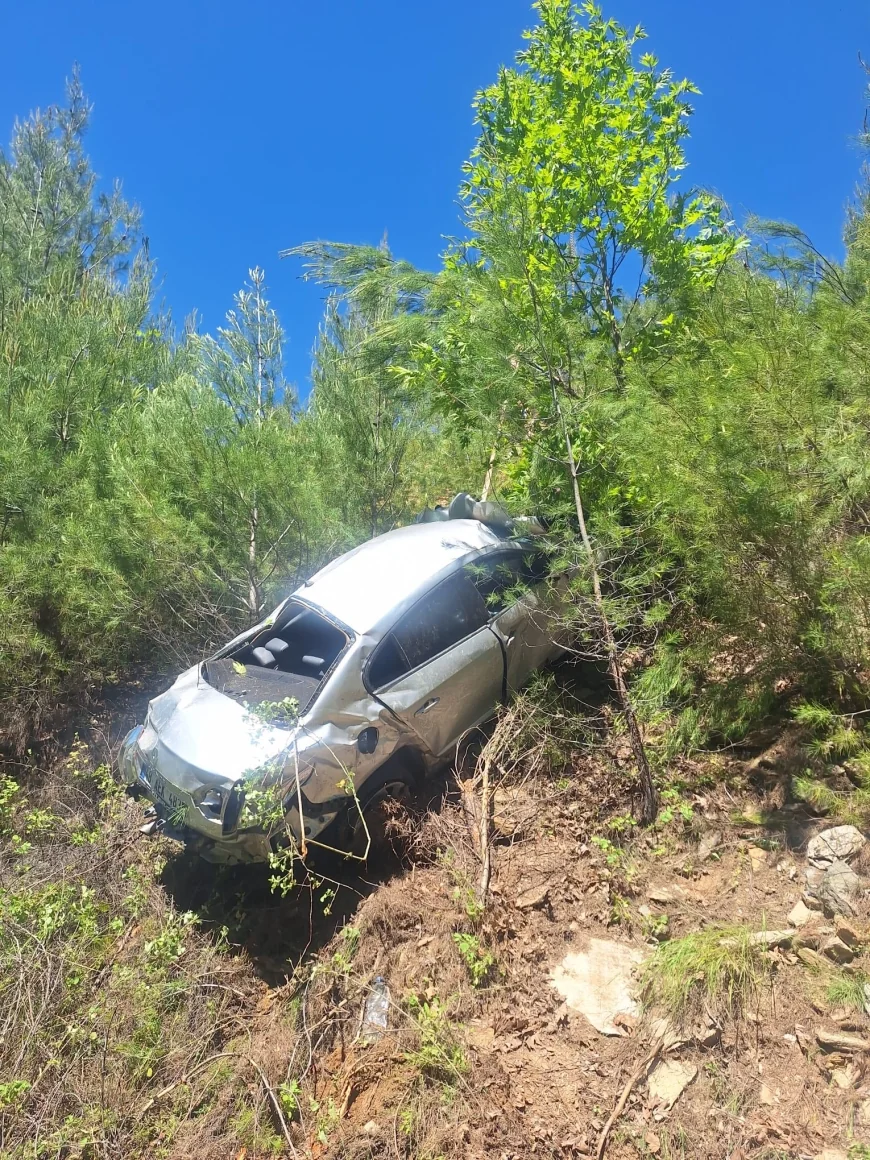 Orman’a uçan otomobilde bir kişi yaşamını yitirdi