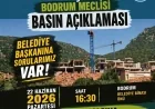 MUÇEP’ten Bodrum Belediyesi Önünde Kalyon İnşaat Tepkisi ve  Basın Açıklaması Çağrısı
