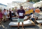 Bodrum sahillerinde “Kıyılar halkındır halkın kalacak” eylemleri Gümüşlük’ten başladı