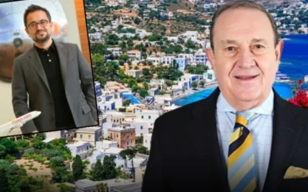 Yunan adası Leros'ta Ali Sabancı’nın hayatını kurtaran hastane bir Türk iş insanını daha hayata döndürdü