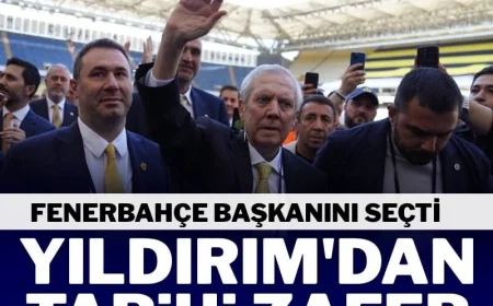 Fenerbahçe başkanını seçti! Aziz Yıldırım'dan tarihi zafer