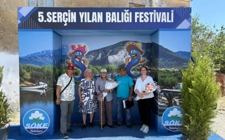 SERÇİN YILAN BALIĞI FESTİVALİ DÜZENLENDİ