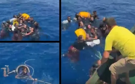 Türk balıkçılar Akdeniz’de  sonarla balık ararken ölmek üzere olan 48 Somalili göçmeni ölümden kurtardı