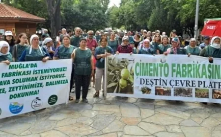    Çimentocu şirket fabrikadan, köylüler mücadeleden vazgeçmiyor