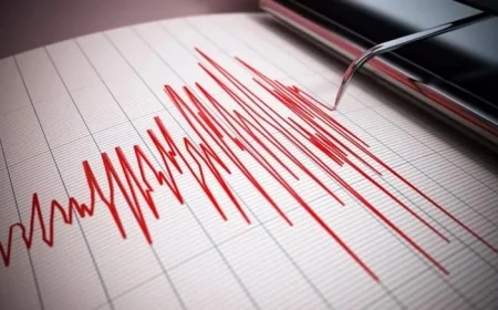 Datça açıklarında  Richter ölçeğine göre 4.9 büyüklüğünde deprem meydana geldi.