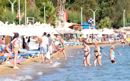 Bodrum Sahillerinde Beklenen Hareketlilik Geç de Olsa Başladı
