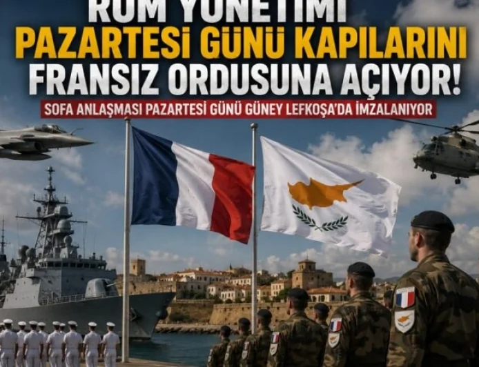 Kıbrıs’ ta “İnsani yardım maskesi altında”Rum- Fransız oyunu